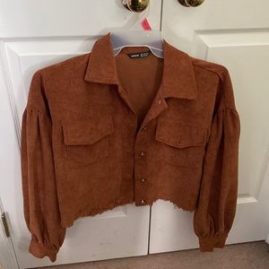 SHEIN orange jacket